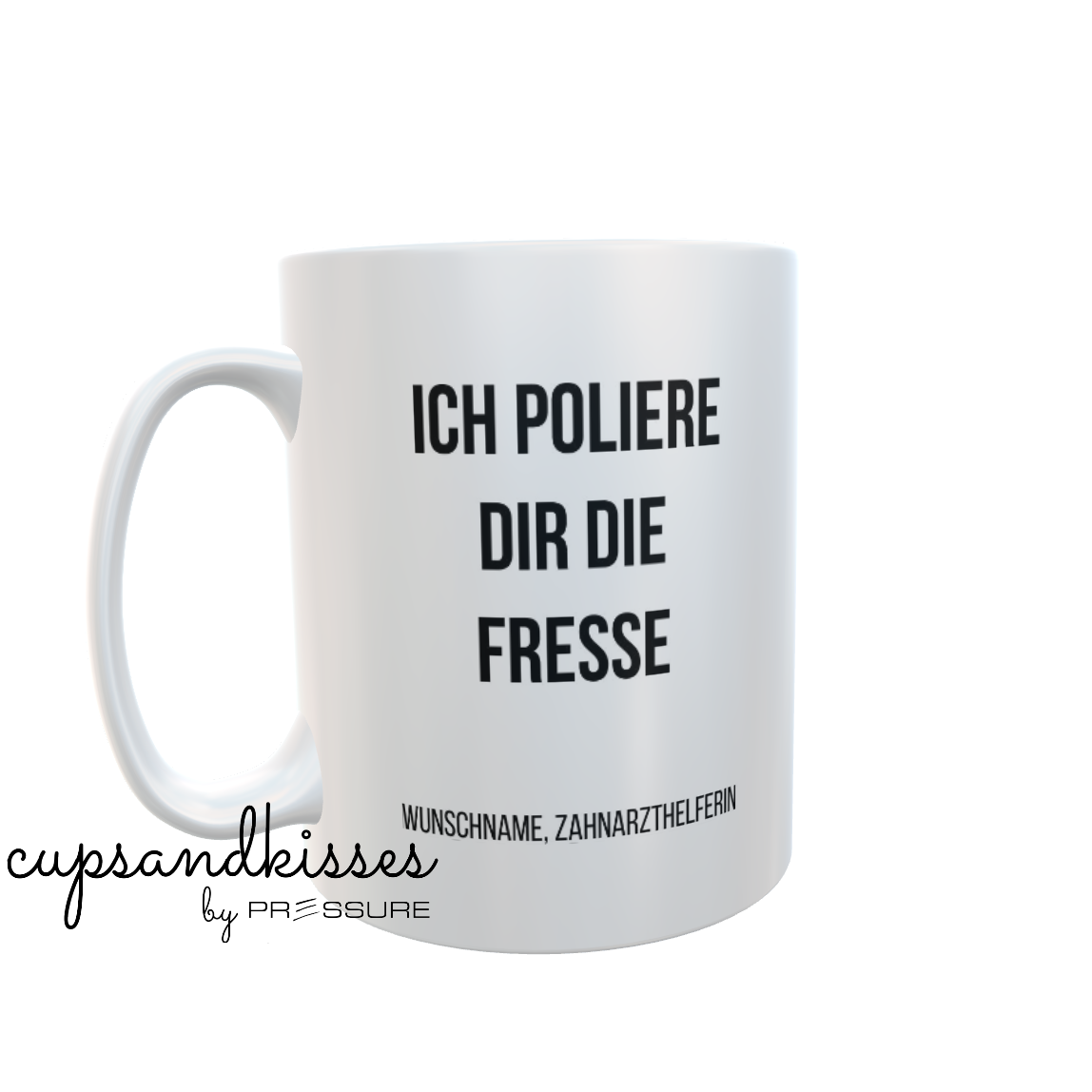 Fireandkisses Fun-Tasse "Zahnarzthelferin" - Fireandkisses