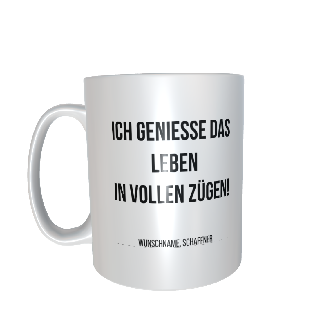 Fireandkisses Fun-Tasse "Schaffner" - Fireandkisses