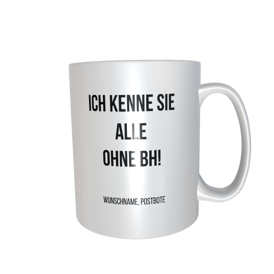 Fireandkisses Fun-Tasse "Postbote" - Fireandkisses