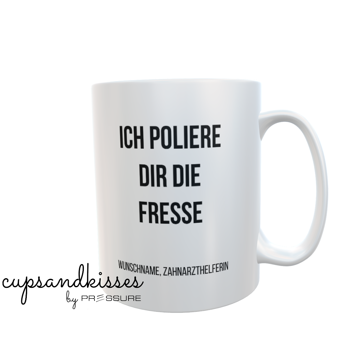 Fireandkisses Fun-Tasse "Zahnarzthelferin" - Fireandkisses