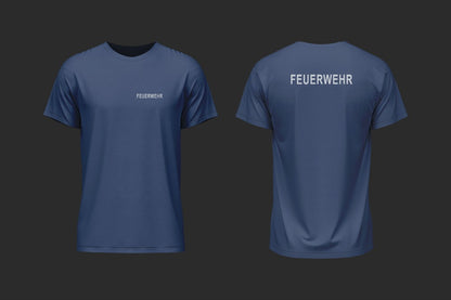 T-Shirt Feuerwehr Navy - unser günstiger Klassiker