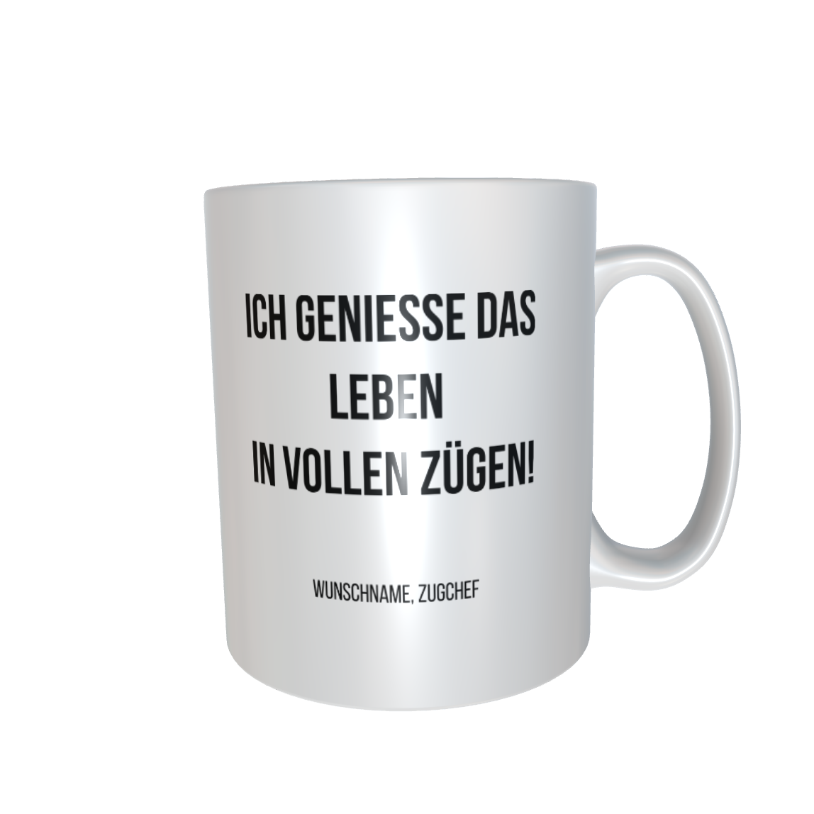 Fireandkisses Fun-Tasse "Zugchef" - Fireandkisses