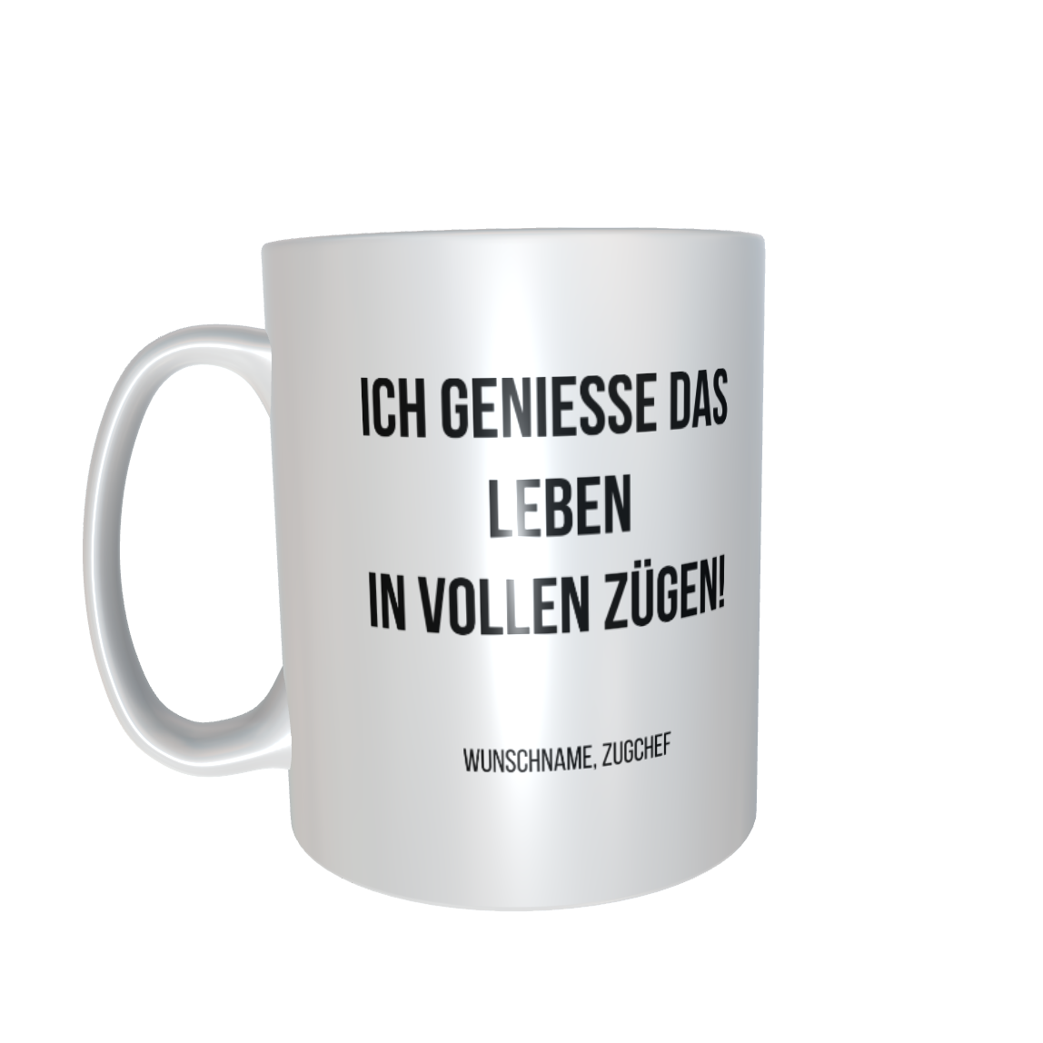 Fireandkisses Fun-Tasse "Zugchef" - Fireandkisses