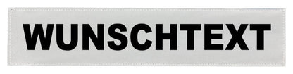 Pacotex Funktions- und Kennzeichnungsweste Gelb inklusive 2 x Rückenschild & 1 x Brustschild  silber matt - Fireandkisses