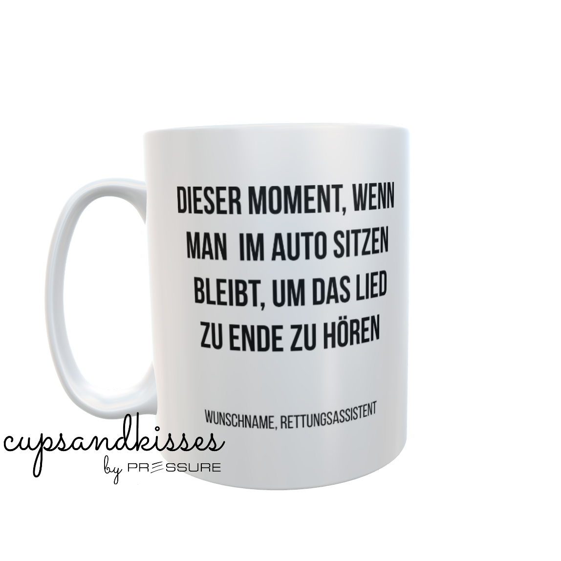 Fireandkisses Fun-Tasse "Rettungsassistent" - Fireandkisses