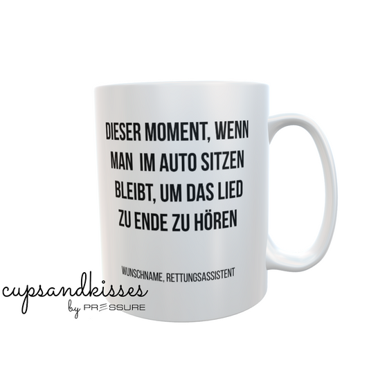 Fireandkisses Fun-Tasse "Rettungsassistent" - Fireandkisses