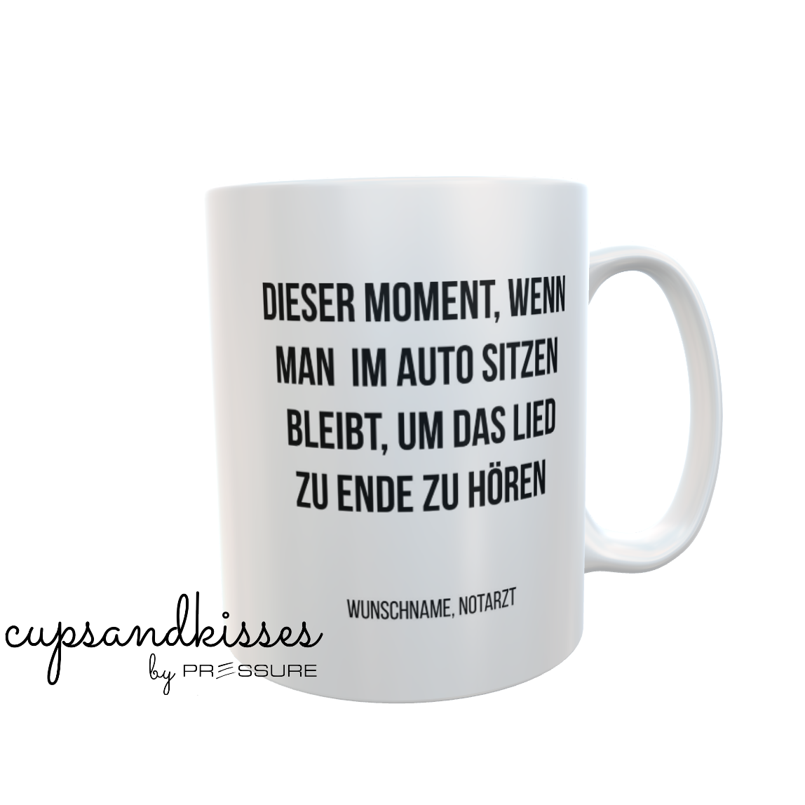 Fireandkisses Fun-Tasse "Notarzt" - Fireandkisses