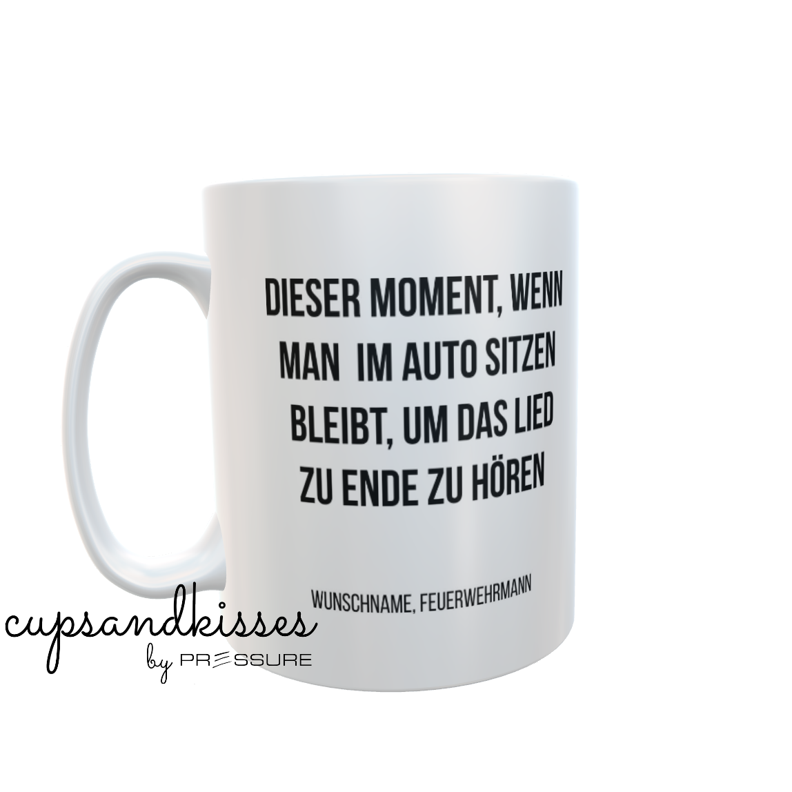 Fireandkisses Fun-Tasse "Feuerwehrmann" - Fireandkisses