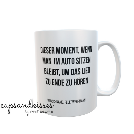 Fireandkisses Fun-Tasse "Feuerwehrmann" - Fireandkisses