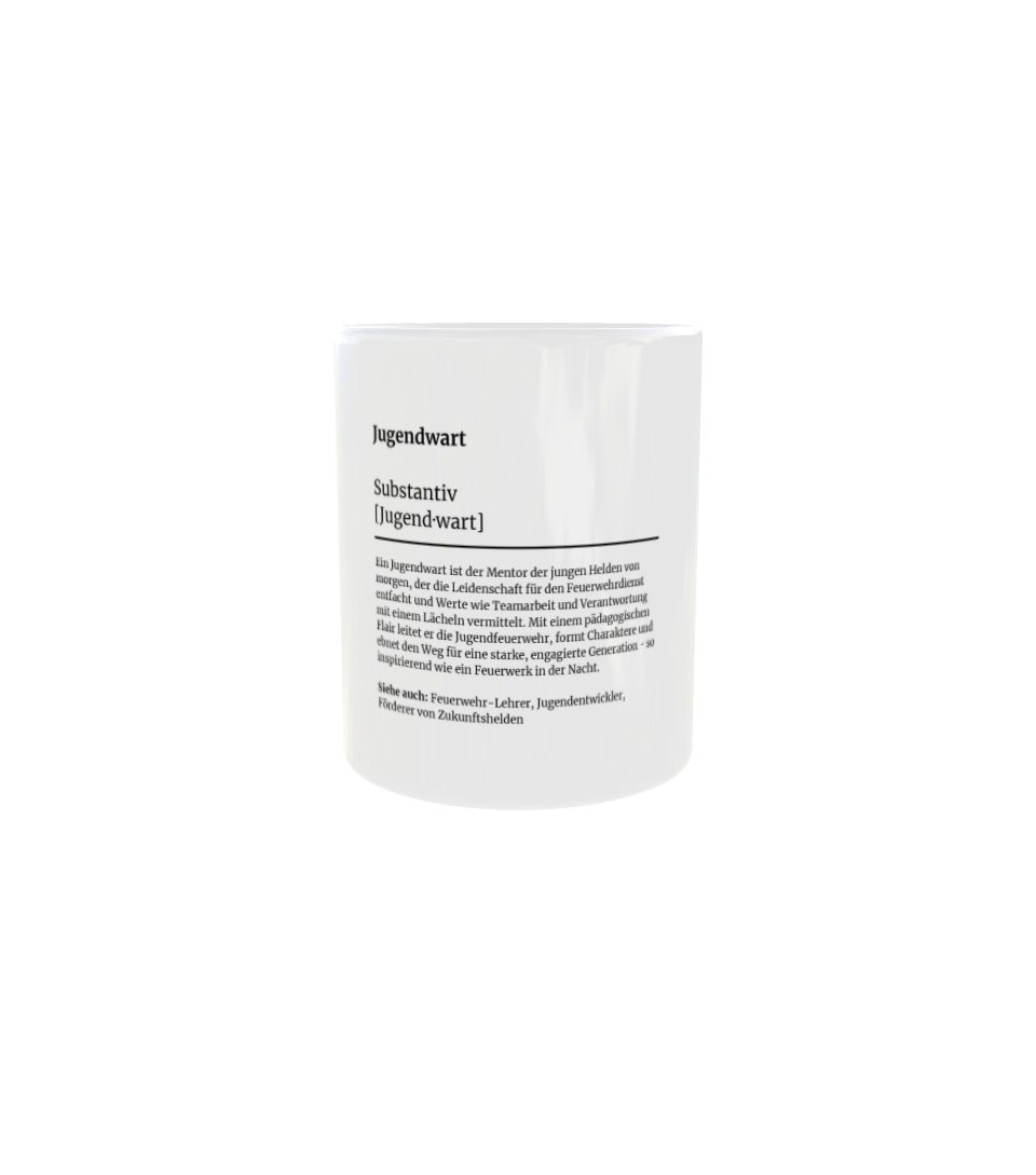 Feuerwehr-Tasse Definition Jugendwart - Fireandkisses