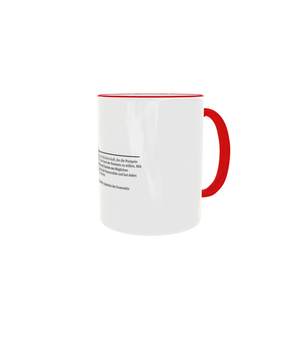 Feuerwehr-Tasse Definition Kommandant - Fireandkisses