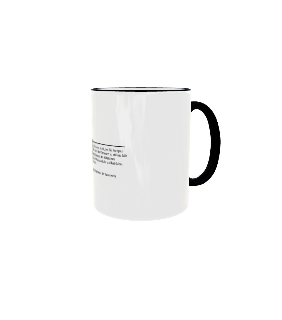 Feuerwehr-Tasse Definition Kommandant - Fireandkisses