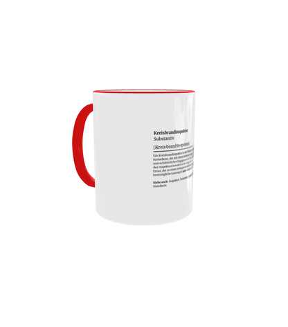 Feuerwehr-Tasse Definition Kreisbrandinspektor - Fireandkisses