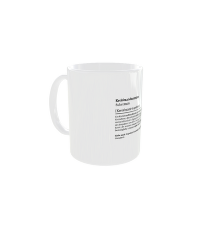 Feuerwehr-Tasse Definition Kreisbrandinspektor - Fireandkisses