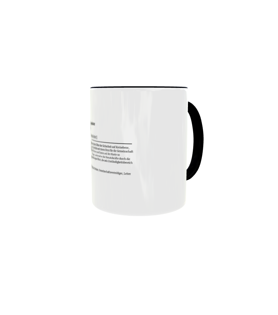 Feuerwehr-Tasse Definition Kreisbrandmeister - Fireandkisses