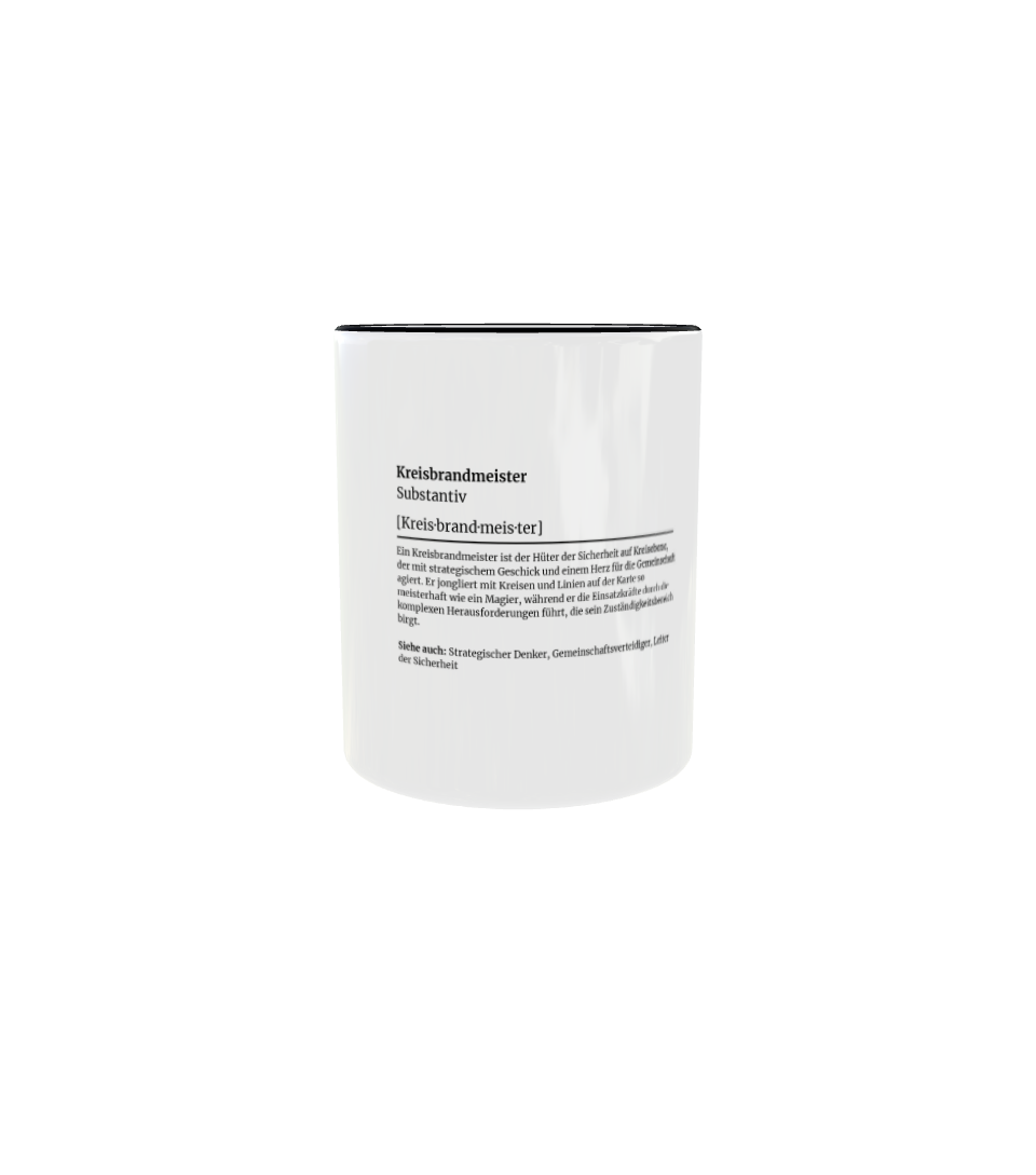 Feuerwehr-Tasse Definition Kreisbrandmeister - Fireandkisses