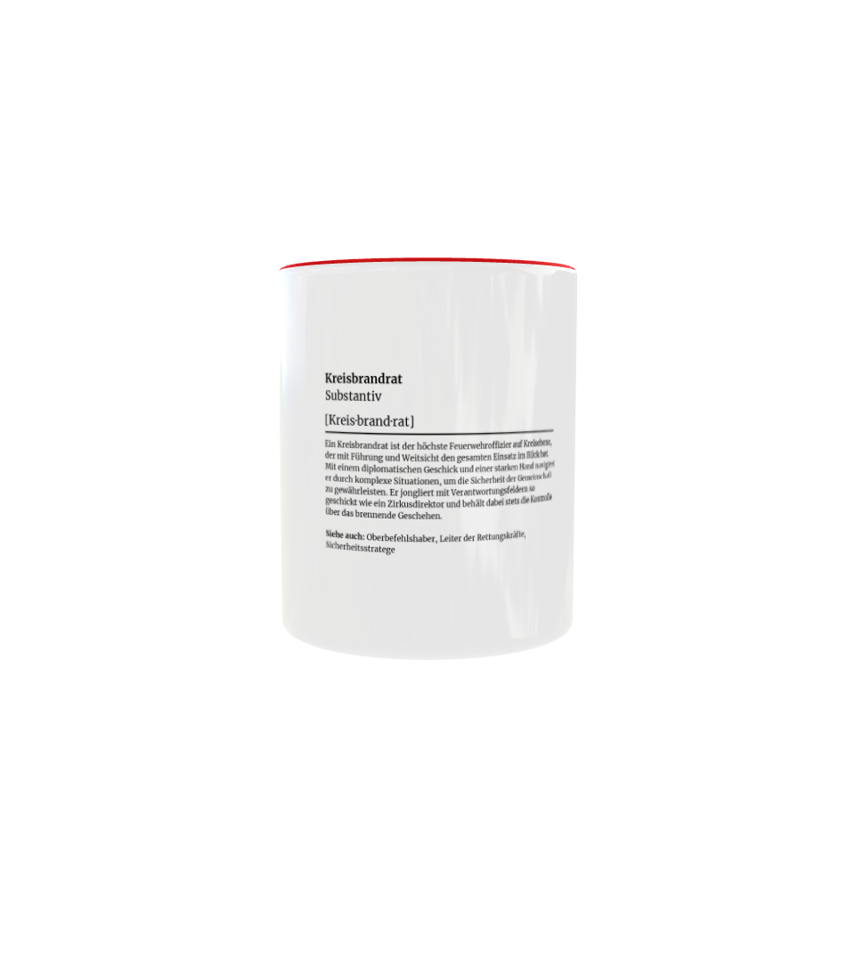 Feuerwehr-Tasse Definition Kreisbrandrat - Fireandkisses