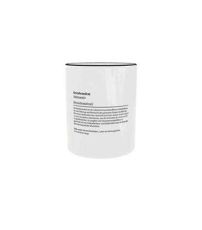 Feuerwehr-Tasse Definition Kreisbrandrat - Fireandkisses