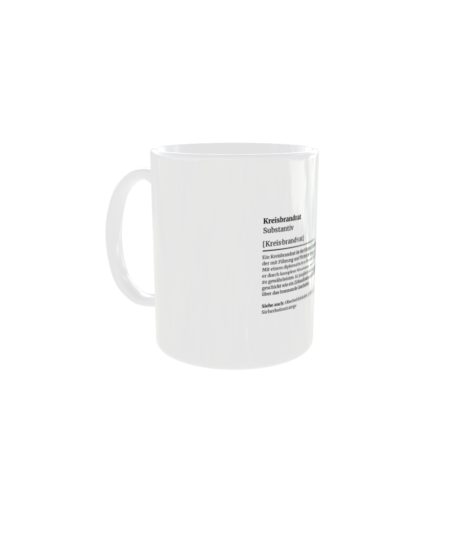 Feuerwehr-Tasse Definition Kreisbrandrat - Fireandkisses