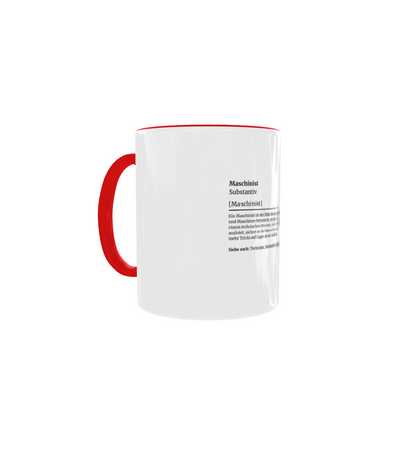 Feuerwehr-Tasse Definition Maschinist - Fireandkisses