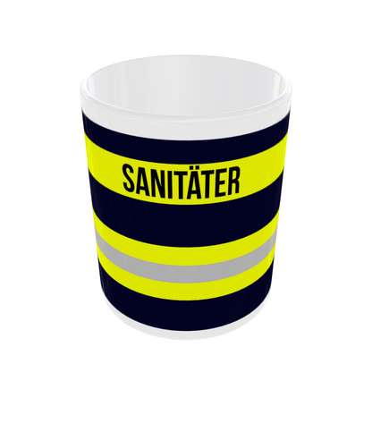 Feuerwehr-Tasse "Sanitäter" - Fireandkisses