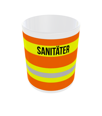 Feuerwehr-Tasse "Sanitäter" - Fireandkisses