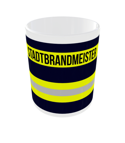 Feuerwehr-Tasse "Stadtbrandmeister" - Fireandkisses