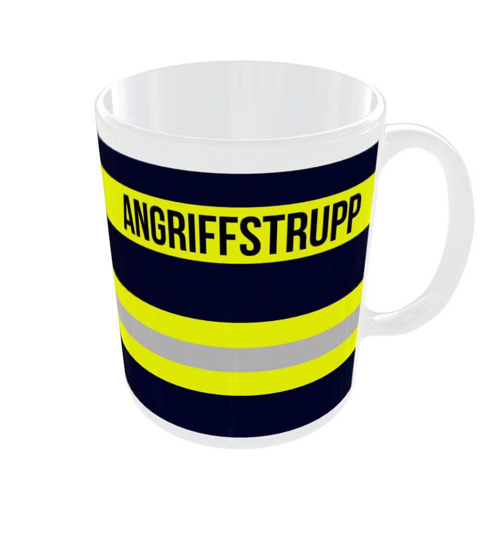 Feuerwehr-Tasse "Angriffstrupp" - Fireandkisses