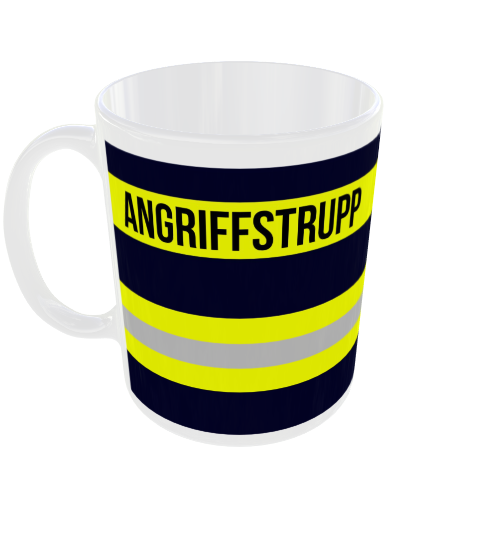 Feuerwehr-Tasse "Angriffstrupp" - Fireandkisses