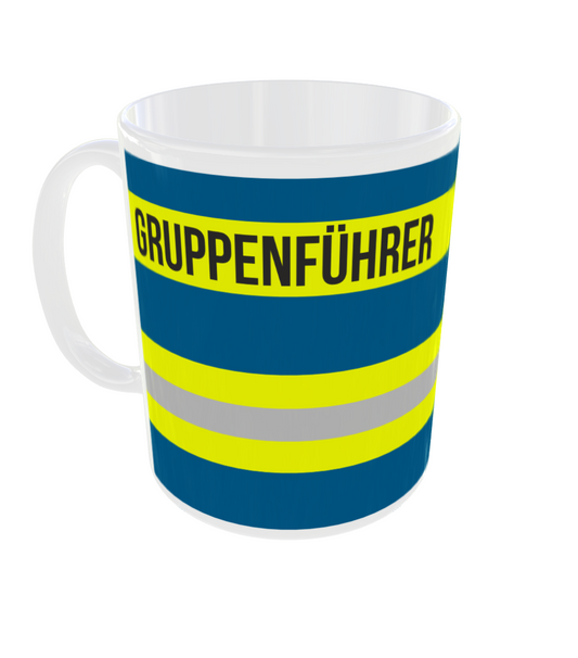 Feuerwehr-Tasse "Gruppenführer" - Fireandkisses