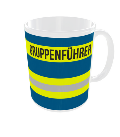 Feuerwehr-Tasse "Gruppenführer" - Fireandkisses