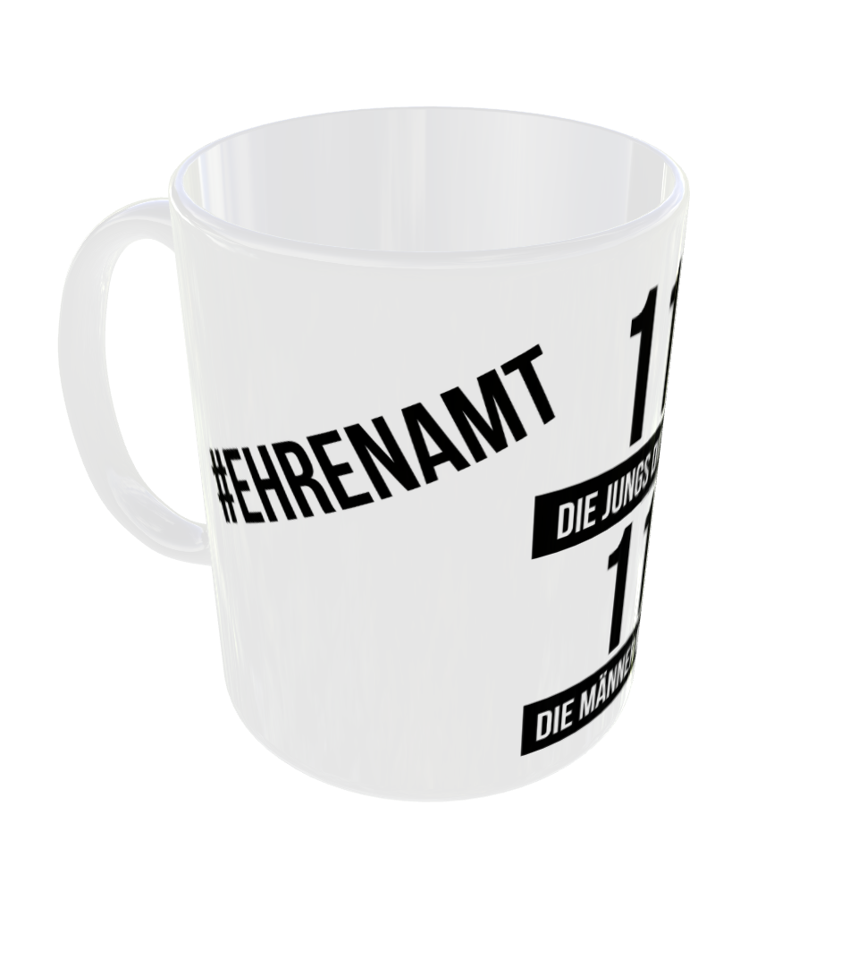 Feuerwehr-Tasse "110 - 112" - Fireandkisses