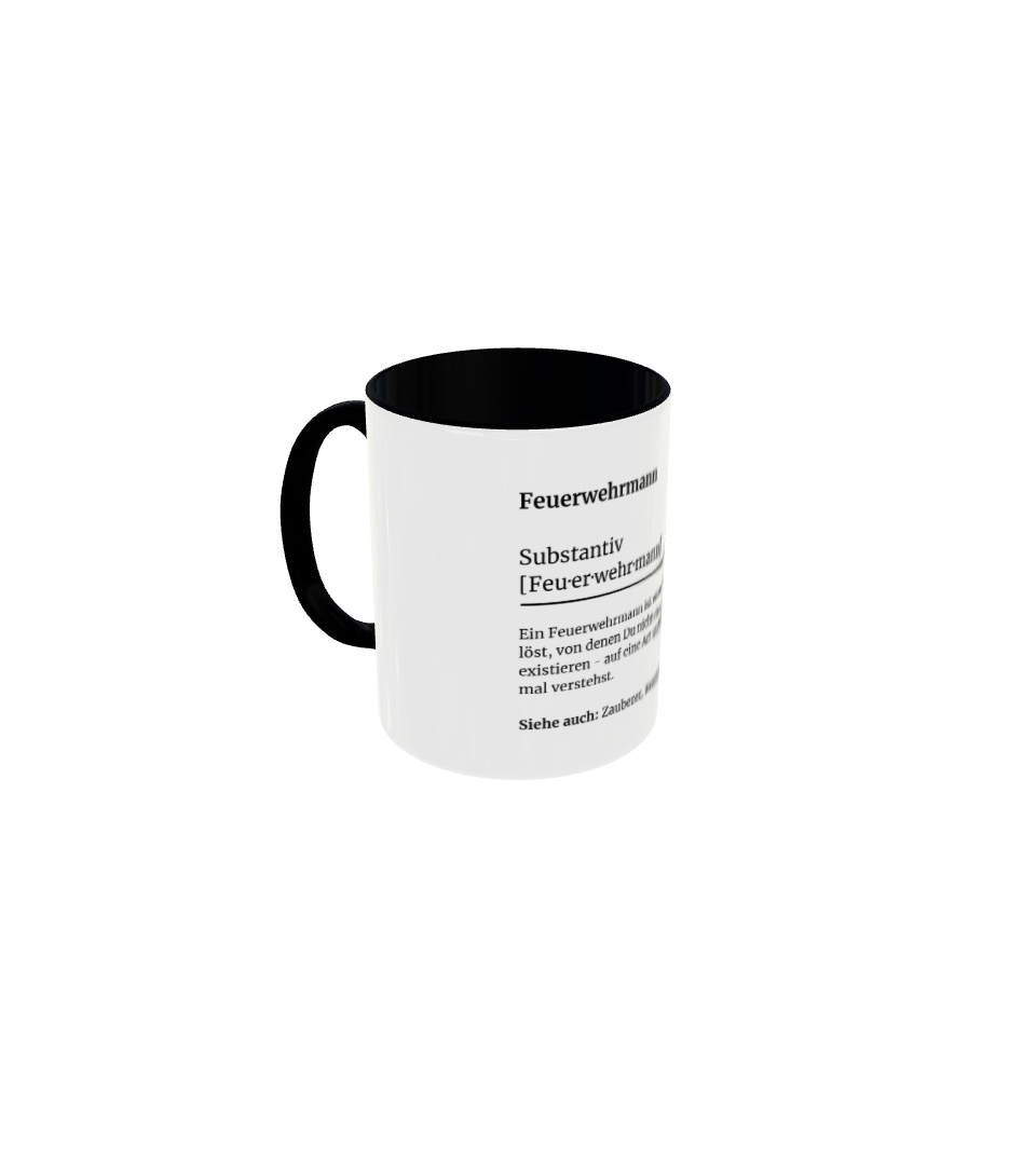 Feuerwehr-Tasse Definition Feuerwehrmann - Fireandkisses