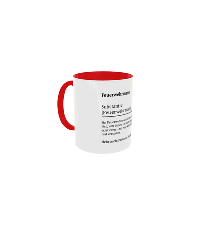 Feuerwehr-Tasse Definition Feuerwehrmann - Fireandkisses