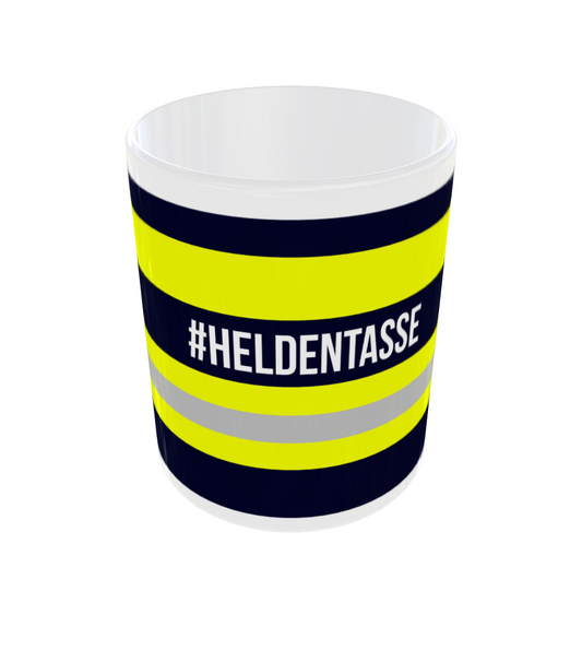 Feuerwehr-Tasse "Heldentasse" - Fireandkisses