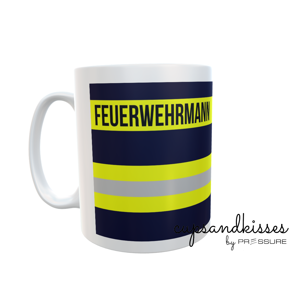 Feuerwehr-Tasse "Feuerwehrmann" - Fireandkisses