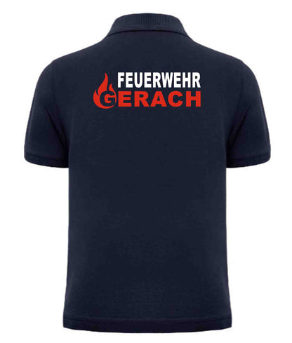 Feuerwehr Gerach Polo-Shirt Navy oder Weiß (NUR FÜR MITGLIEDER DER FF GERACH) - Fireandkisses