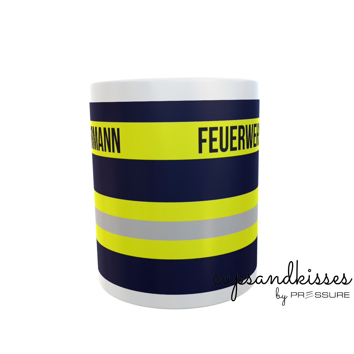 Feuerwehr-Tasse "Feuerwehrmann" - Fireandkisses