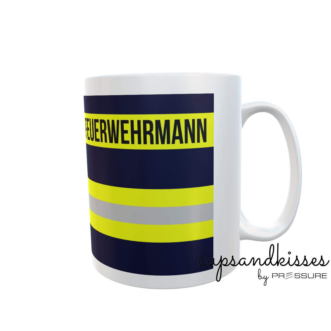 Feuerwehr-Tasse "Feuerwehrmann" - Fireandkisses