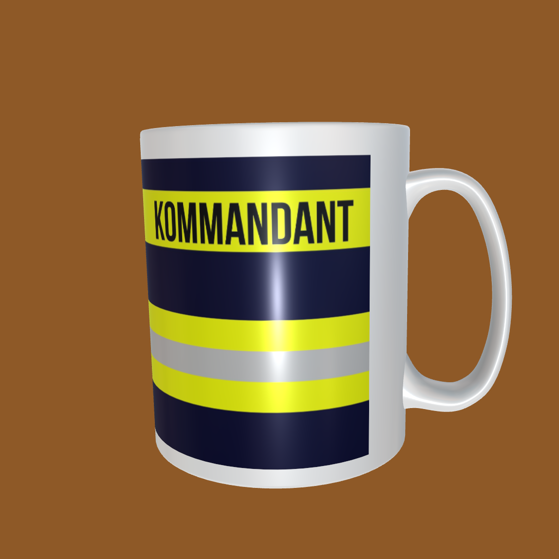 Feuerwehr-Tasse "Kommandant" - Fireandkisses