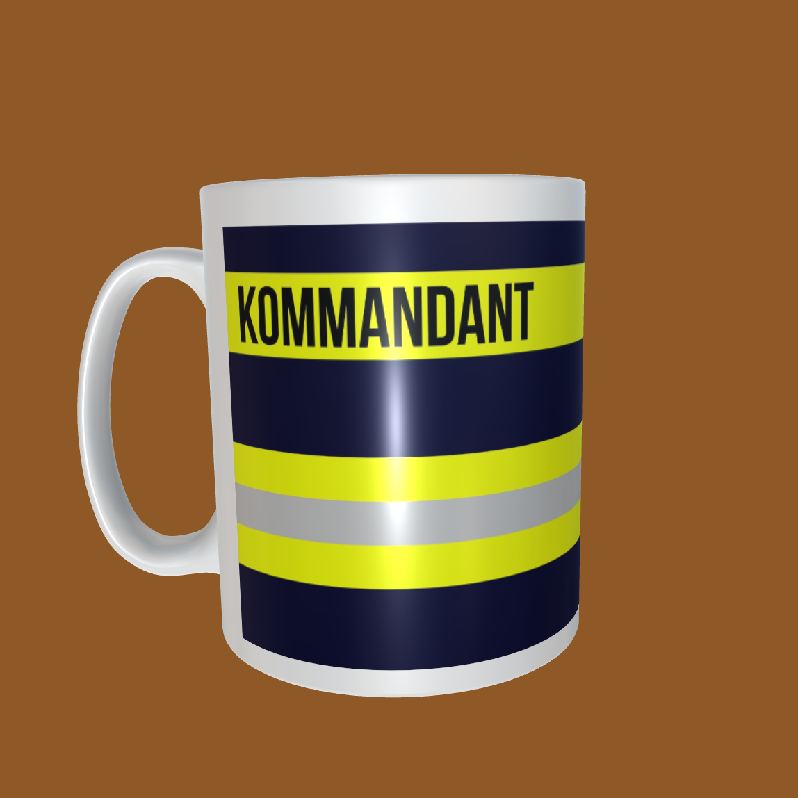 Feuerwehr-Tasse "Kommandant" - Fireandkisses