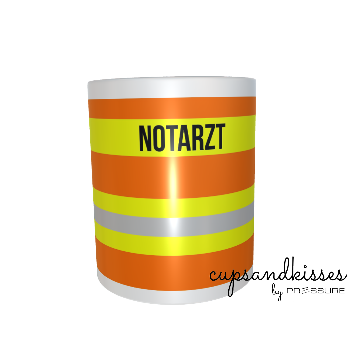 Feuerwehr-Tasse "Notarzt" - Fireandkisses