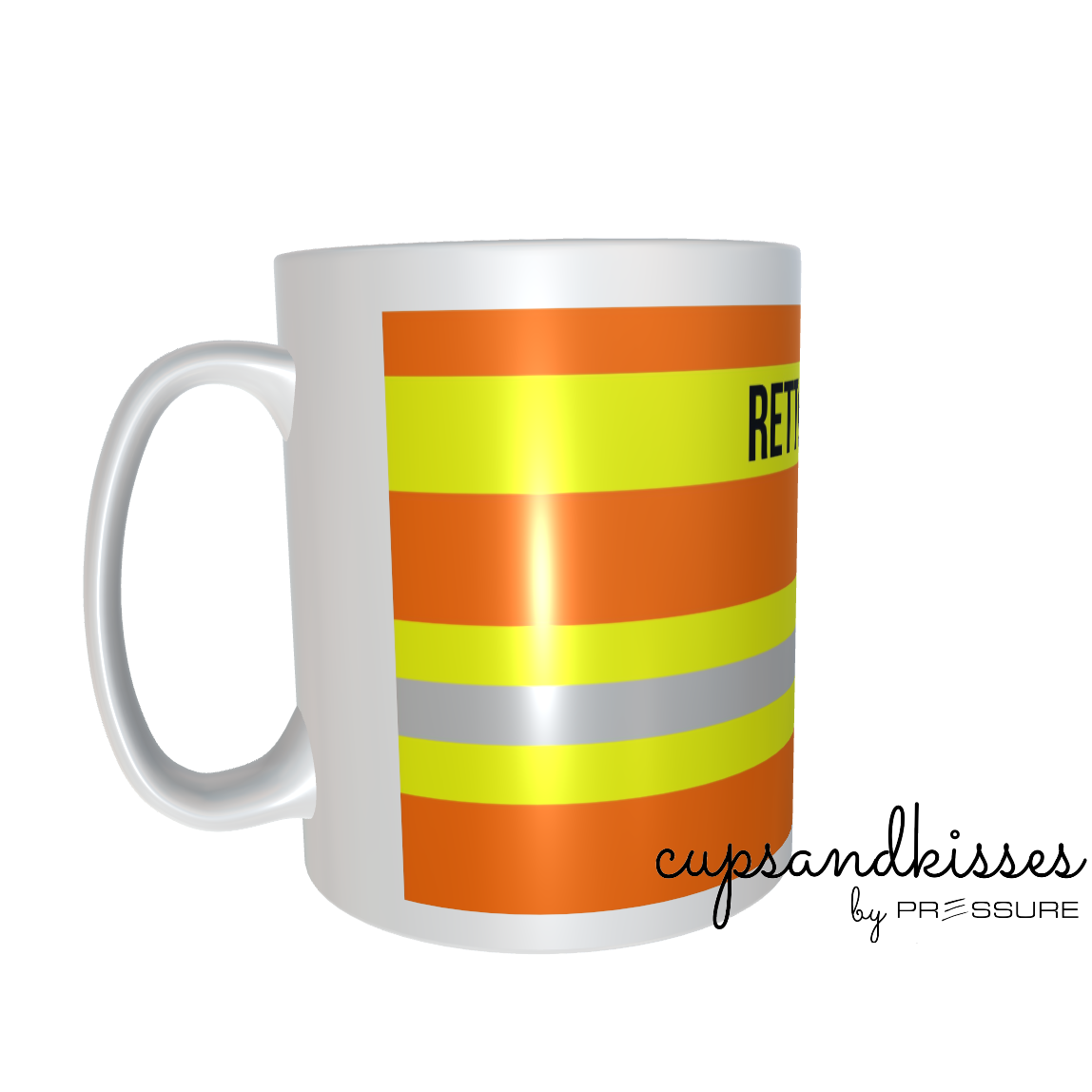 Feuerwehr-Tasse "Rettungsassistent" - Fireandkisses