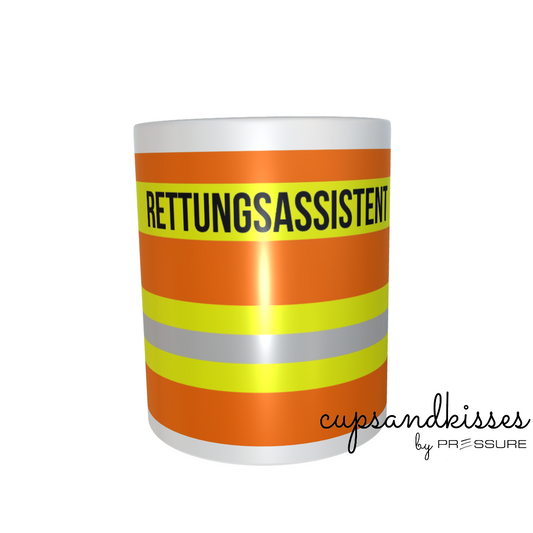 Feuerwehr-Tasse "Rettungsassistent" - Fireandkisses