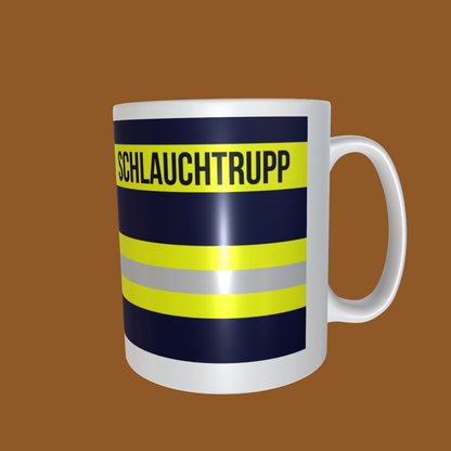 Feuerwehr-Tasse "Schlauchtrupp" - Fireandkisses