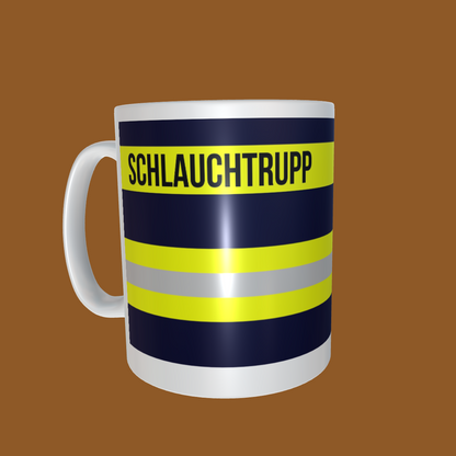 Feuerwehr-Tasse "Schlauchtrupp" - Fireandkisses