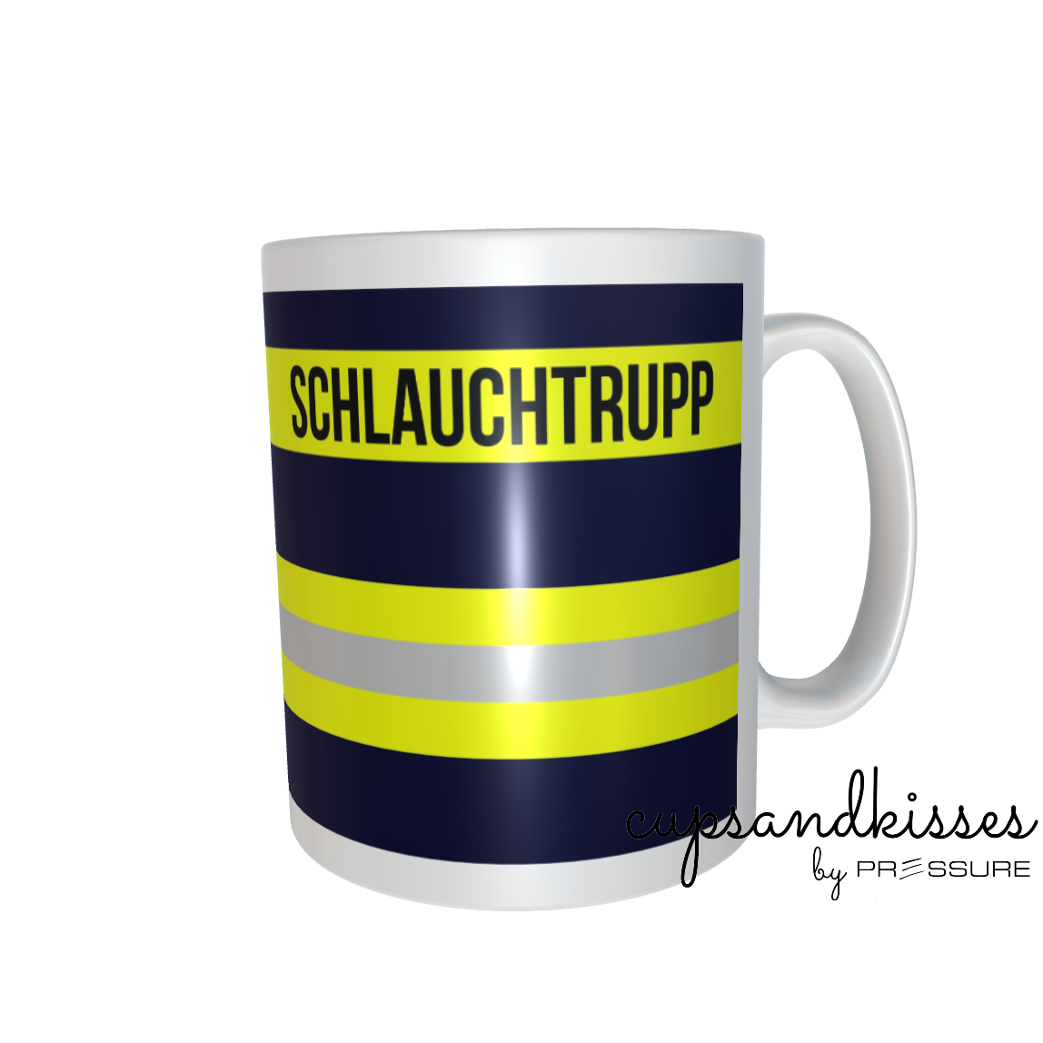 Feuerwehr-Tasse "Schlauchtrupp" - Fireandkisses