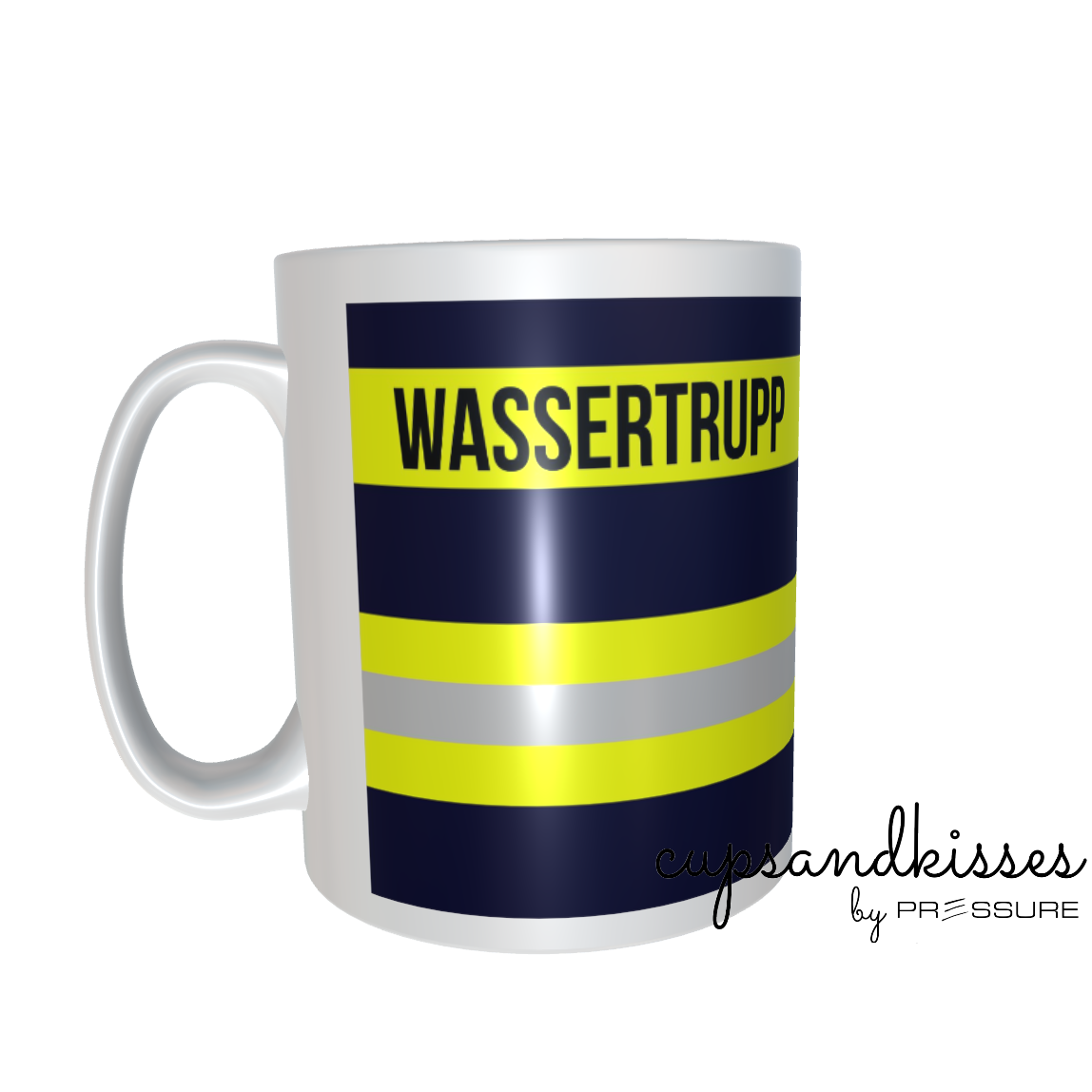 Feuerwehr-Tasse "Wassertrupp" - Fireandkisses